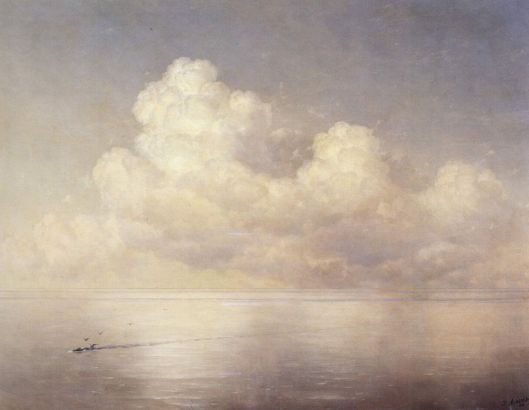'Clouds over the sea' 1889 Ivan Aivazovsky {{PD}}