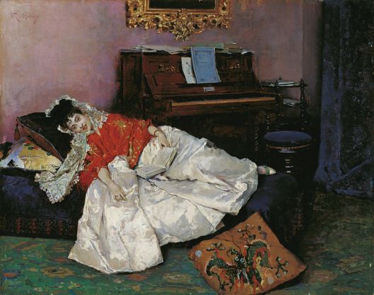 For goodness sake, read! 'La Lectura' by Raimundo Madrazo {{PD}}