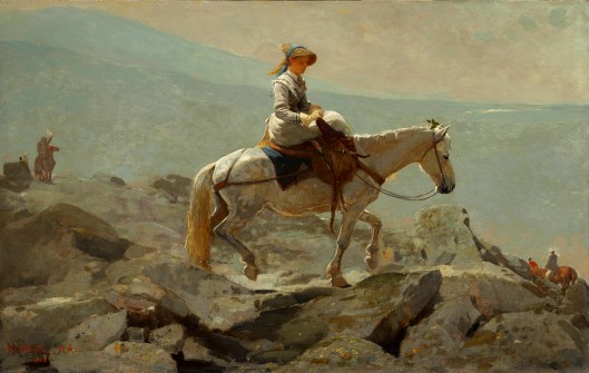 Winslow Homer 'The Bridle Path, White Mountains' 1868 {{PD}}